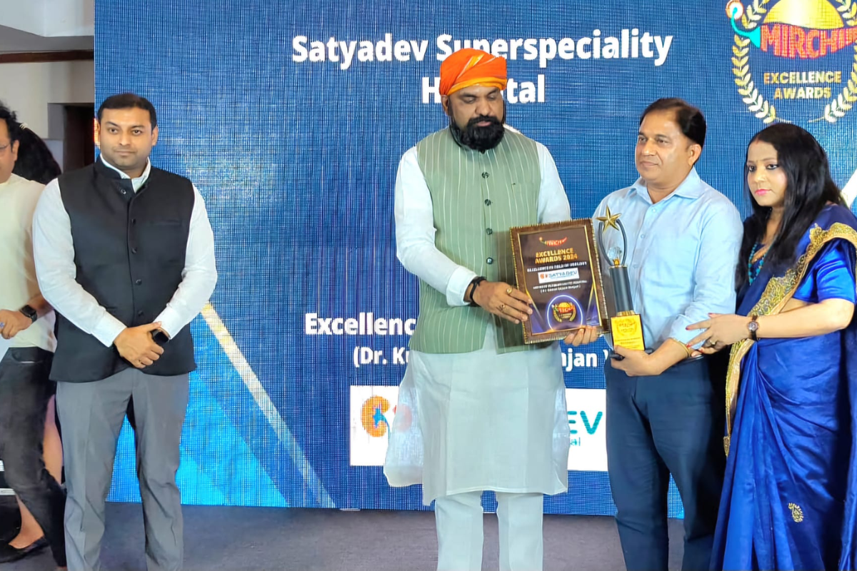 Satyadev Superspeciality hospital, kidney, stone & Laparoscopic centre patna को health excellence award दिया गया.  28 June 2024